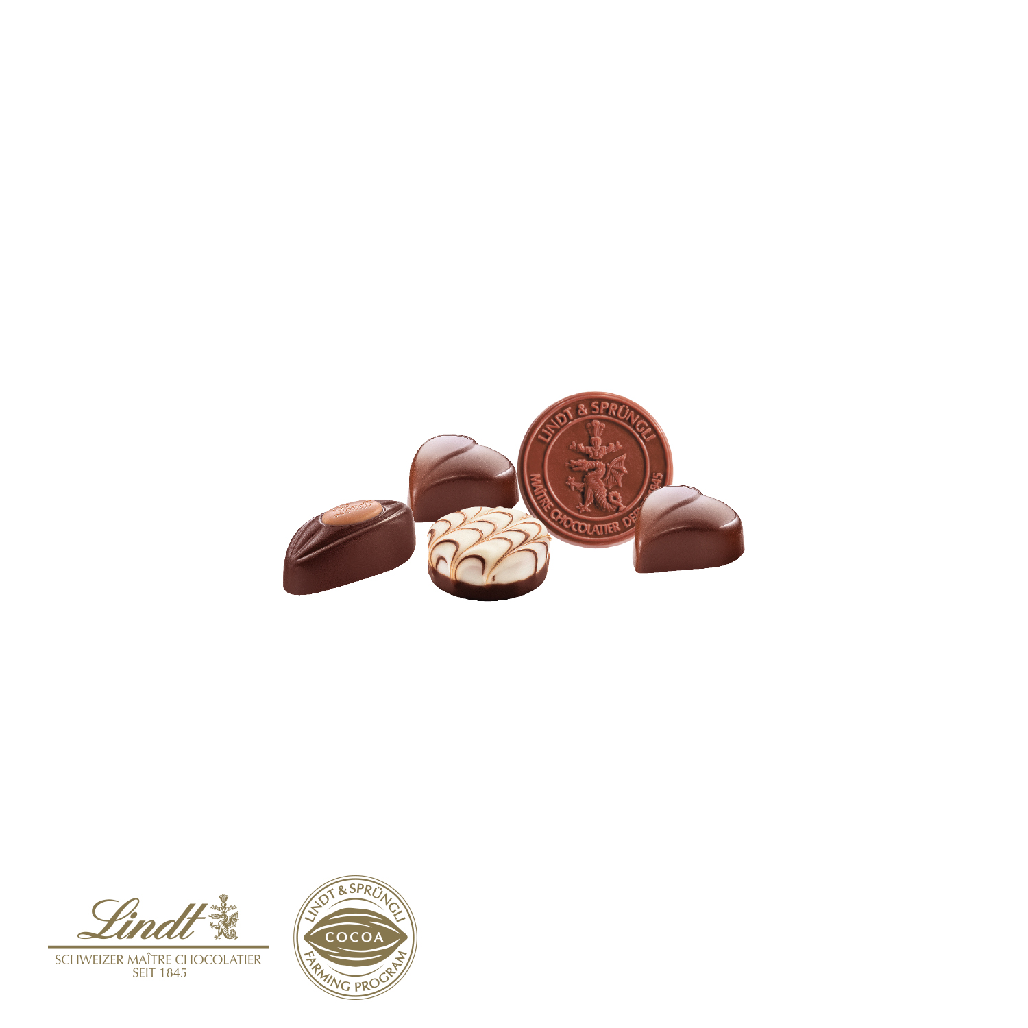 Lindt Classic Pralinés, inkl. 4-farbigem Druck