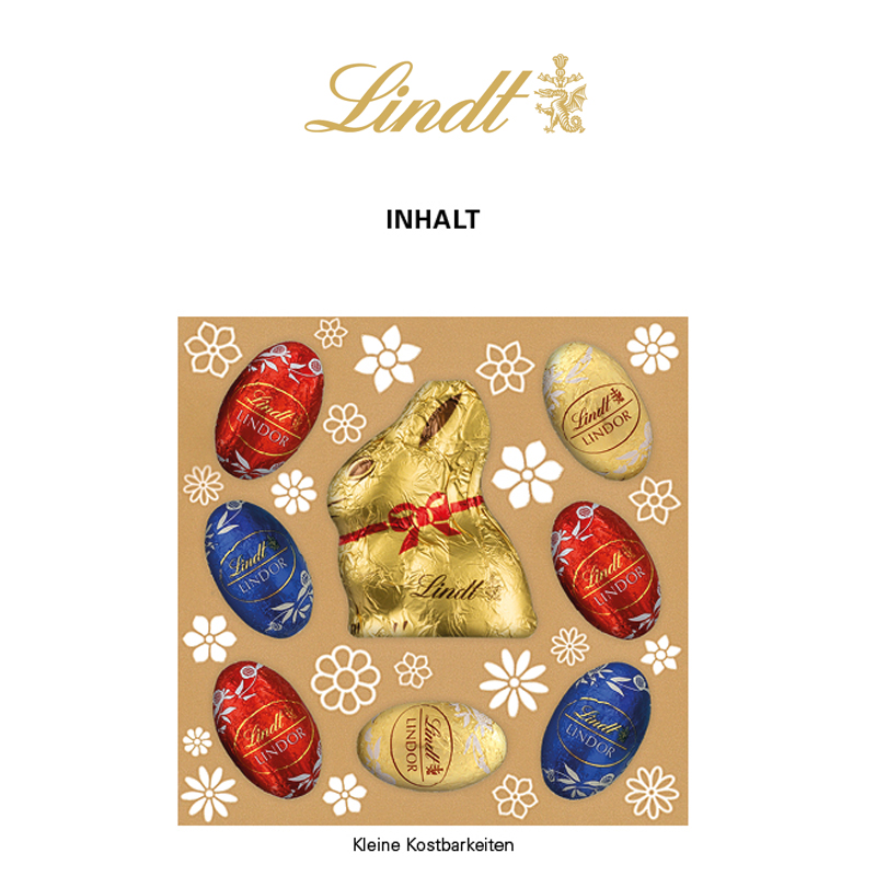 Lindt Präsent Ostern, inkl. 4-farbigem Druck