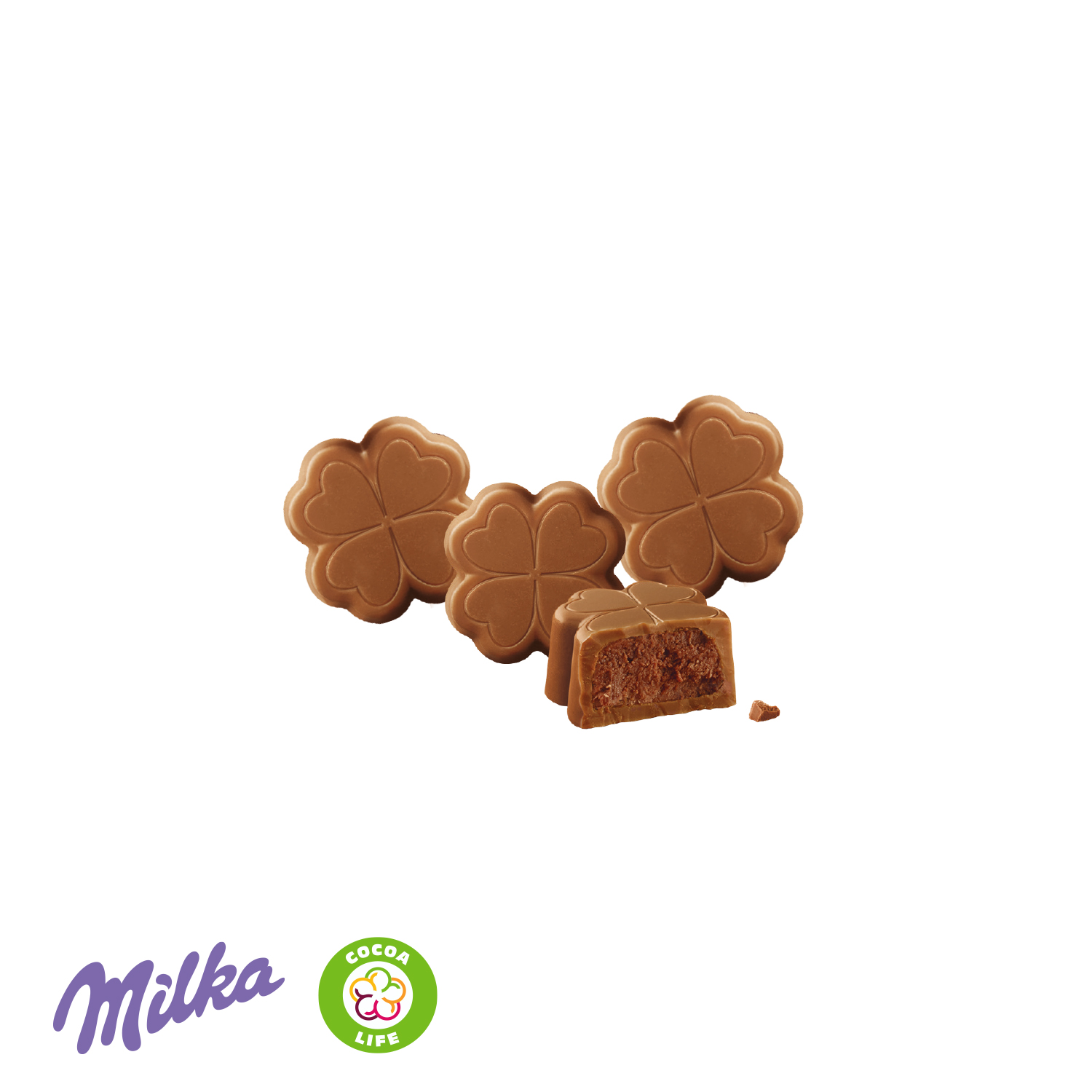 Milka „Kleines Dankeschön“, inkl. 4-farbigem Druck