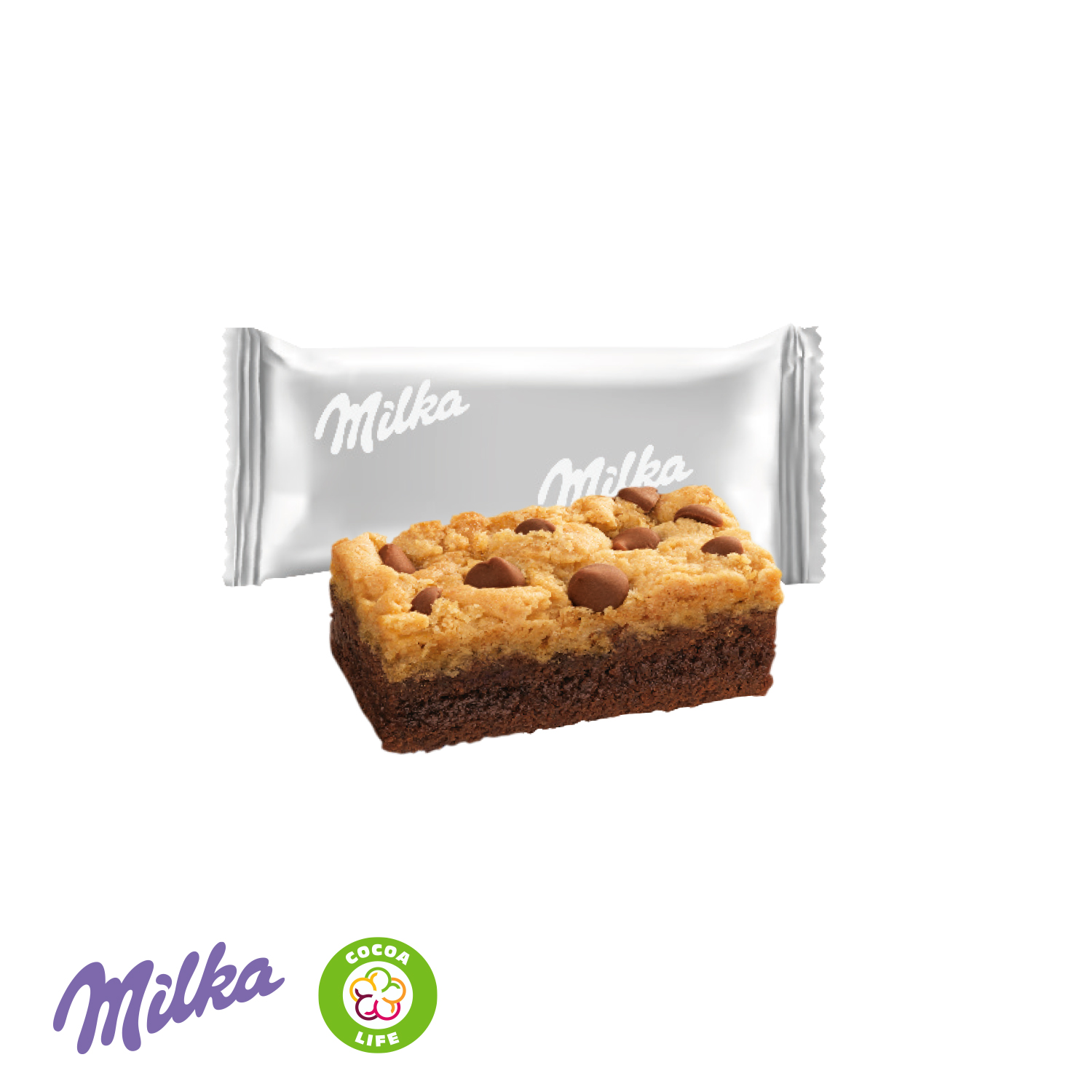 Milka „Choco Brookie“ in Werbebox, inkl. 4-farbigem Druck