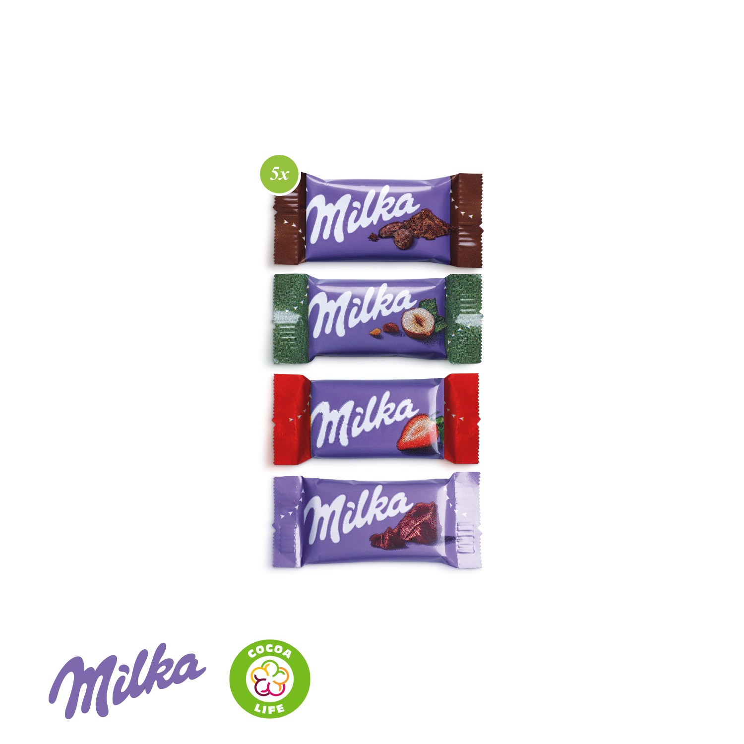 Businesspräsent Selection Mini Milka, inkl. 4-farbigem Druck
